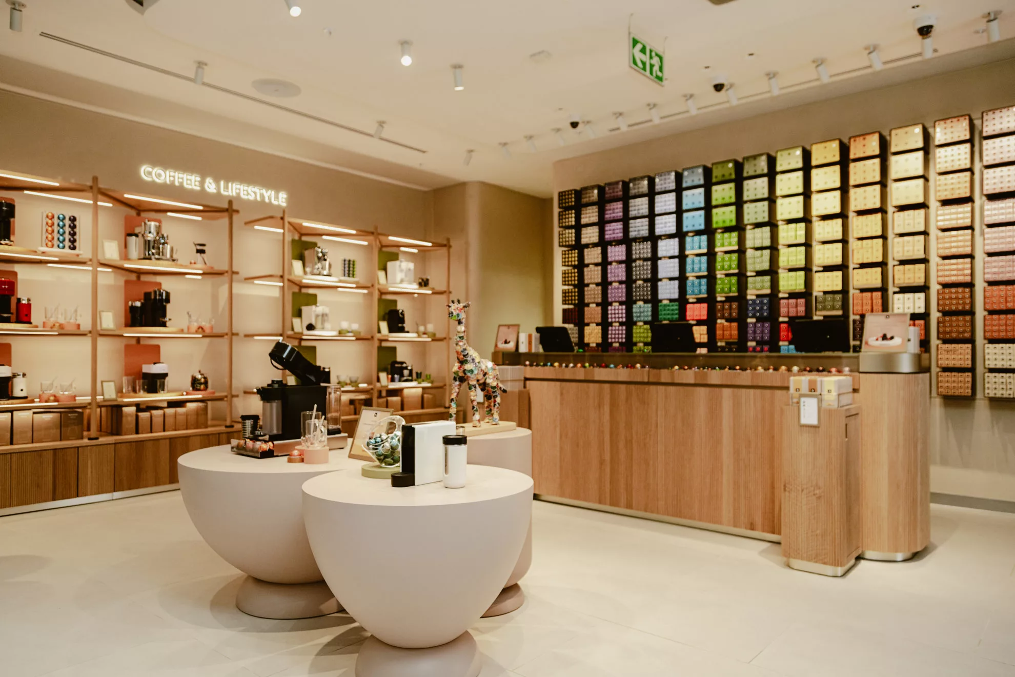 macfor nespresso retail eastgate johannesburg 01 macfor interior architecture & design cape town south africa